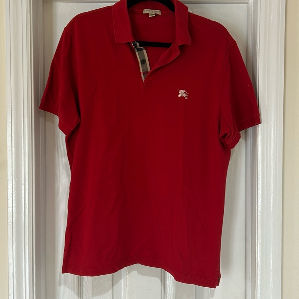 Burberry collar shirt